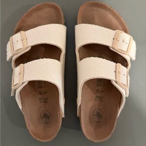 Birkenstock Light Beige Double Strap Sandals